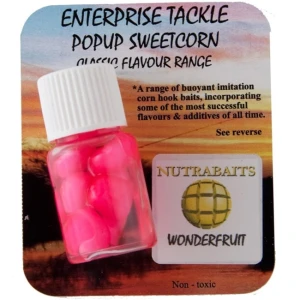 Porumb Flotant Dipuit Enterprise Tackle Richworth Peach Tropicano & N-butyric Acid 8buc/flacon