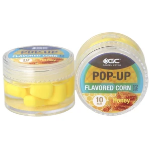 Porumb Siliconic Dip-uit Golden Catch Pop-up, Miere, 8mm, 12buc