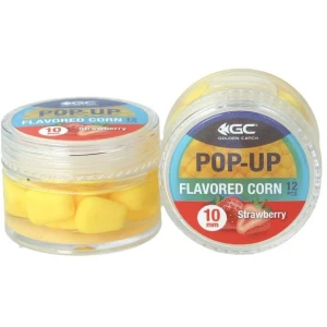 Proumb Artifical GOLDEN CATCH Flotant, Strawberry, 10mm, 12buc/pac