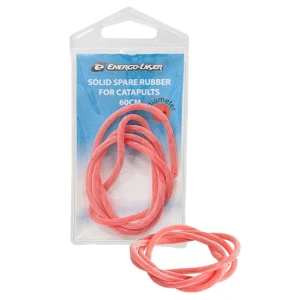 Rezerva Energoteam Elastic Plin Pentru Prastie, 60cm 4.5mm Rosu Fluo