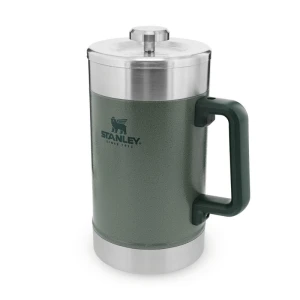 Cafetiera Stanley, The Stay-hot French Press, Hammertone Green, 1.4l