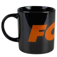 Cana Fox Collection Black & Orange Logo Ceramic Mug 350ml