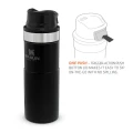 Cana Stanley The Trigger-Action Travel Mug Matte Black Pebble 0.47L 