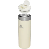 Cana Termoizolanta STANLEY The Aero Light Metallic, 470 ml, Crem, 31x6.9cm