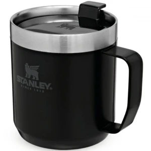 Cana Termoizolanta Stanley The Legendary Camp Mug 0.35l / 12oz, Matte Black Pebble