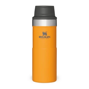 Cana Termoizolanta Stanley, The Trigger-action Travel Mug, Saffron, 0.35l