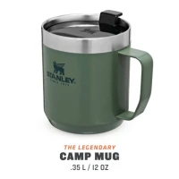 Cana termoizolanta Stanley The Legendary Camp Mug Hammertone Green 0.35 l  Cana termoizolanta Stanley The Legendary Camp Mug Hammertone Green 0.35 l