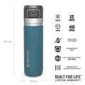 Sticla Apa Stanley The Quick Flip Water Bottle Lagoon 0.7L Sticla Apa Stanley The Quick Flip Water Bottle Lagoon 0.7L