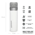 Sticla Apa Stanley The Quick Flip Water Bottle Polar 0.7L Sticla Apa Stanley The Quick Flip Water Bottle Polar 0.7L