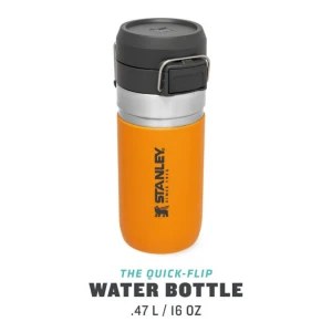 Sticla Apa Stanley The Quick Flip Water Bottle Saffron 0.47L  Sticla Apa Stanley The Quick Flip Water Bottle Saffron 0.47L