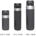 Sticla Termoizolanta STANLEY The Quick-Flip Water Bottle 0.7L / 24oz, Charcoal Sticla Termoizolanta STANLEY The Quick-Flip Water Bottle 0.7L / 24oz, Charcoal