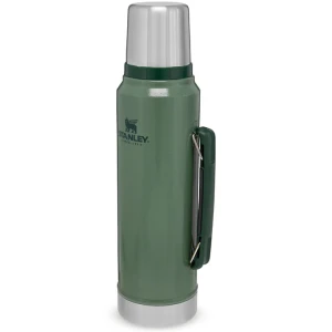 Termos STANLEY The Legendary Classic Bottle 1.0L / 1.1QT, Hammertone Green Termos STANLEY The Legendary Classic Bottle 1.0L / 1.1QT, Hammertone Green