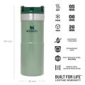 Termos STANLEY The NeverLeak Travel Mug Hammertone Green 0.35L Termos STANLEY The NeverLeak Travel Mug Hammertone Green 0.35L