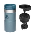 Termos STANLEY The NeverLeak Travel Mug Hammertone Ice 0.25L  Termos STANLEY The NeverLeak Travel Mug Hammertone Ice 0.25L