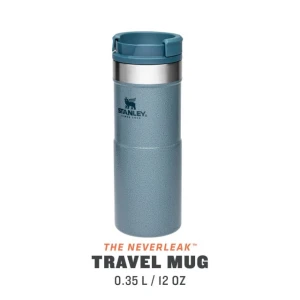 Termos Stanley The Neverleak Travel Mug Hammertone Ice 0.35l