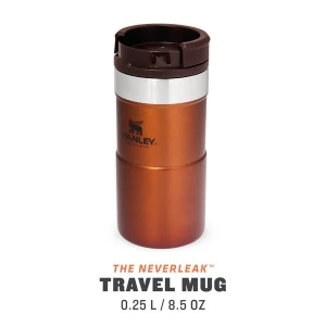 Termos STANLEY The NeverLeak Travel Mug Maple 0.25L  Termos STANLEY The NeverLeak Travel Mug Maple 0.25L
