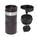 Termos STANLEY The NeverLeak Travel Mug Matte Black Pebble 0.25L Termos STANLEY The NeverLeak Travel Mug Matte Black Pebble 0.25L