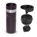 Termos STANLEY The NeverLeak Travel Mug Matte Black Pebble 0.35L  Termos STANLEY The NeverLeak Travel Mug Matte Black Pebble 0.35L