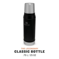 Termos Stanley The Legendary Classic Bottle Small Matte Black Pebble 0.75L