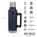Termos Stanley The Legendary Classic Bottle XLarge NightFall 1.9 l 