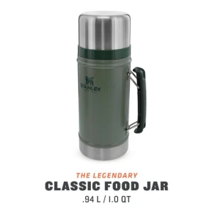 Termos Pentru Mancare Stanley The Legendary Classic Food Jar Hammertone Green 0.94l