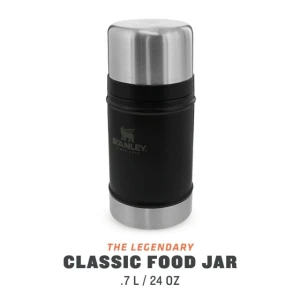 Termos Pentru Mancare Stanley The Legendary Classic Food Jar Matte Black Pebble 0.7l