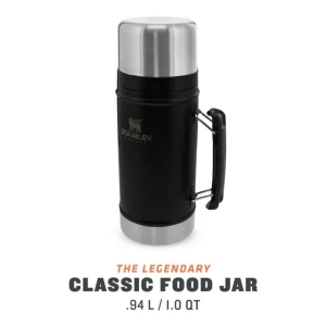 Termos pentru mancare Stanley The Legendary Classic Food Jar Matte Black Pebble 0.94L  Termos pentru mancare Stanley The Legendary Classic Food Jar Matte Black Pebble 0.94L