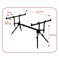 Rod Pod Baracuda 05A negru 4 posturi