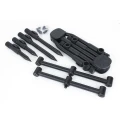 Rod Pod Fox Black Label Complete Pod 3-rod Kit Rod Pod Fox Black Label Complete Pod 3-rod Kit