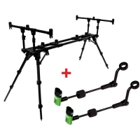 Rodpod Zfish Construct 3 Rods + 2 Indicator ZFX Mini, 88-122cm  Rodpod Zfish Construct 3 Rods + 2 Indicator ZFX Mini, 88-122cm