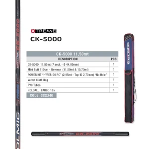 Rubesiana Colmic Ck-5000 11.5m