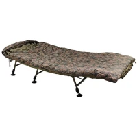 Sac de Dormit JRC Rova Fleece Sleeping Bag Wide, Camo, 220x100cm