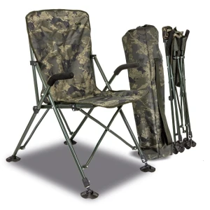 Scaun Solar Undercover Camo Foldable Easy Chair - High