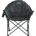 Scaun CATTARA Lisboa Pliabil Camping, 80x95x62cm, Suporta 120kg, Antracit - TT13473