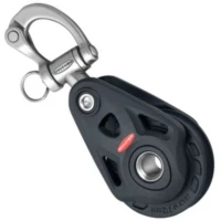 Scripete Ronstan Core Block Rf64103, Black, 1buc/pac