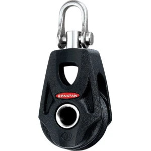 Scripete Simplu cu Cheie de Tachelaj Pivotanta RONSTAN Orbit 30 RF35100, 30mm