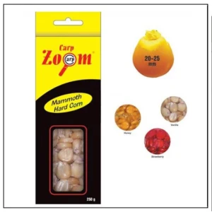 Porumb Carp Zoom Mammoth Hard Corn 250gr Aroma Capsuni