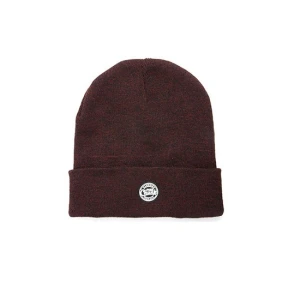 Caciula Fox Chunk Burgundy/black Marl Beanie Winter