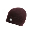CACIULA FOX CHUNK BURGUNDY/BLACK MARL BEANIE WINTER