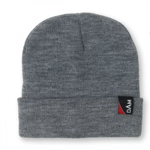 Caciula Dam Classic Fold-up Beanie Grey Melange