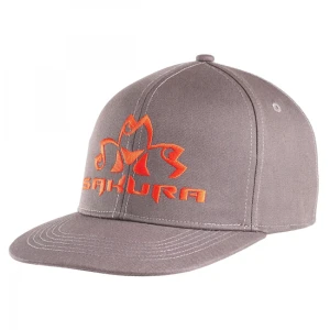Sapca Sakura Gri Flat Visor