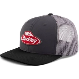 Sapca BERKLEY Performance Trucker Cap, Char Black/Grey