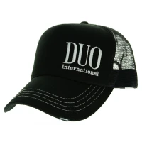 Sapca DUO Promo Trucker Cap Black Sapca DUO Promo Trucker Cap Black