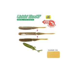 Shad Tiemco Linkin Shad 4 10cm Culoare 231ns 9/plic