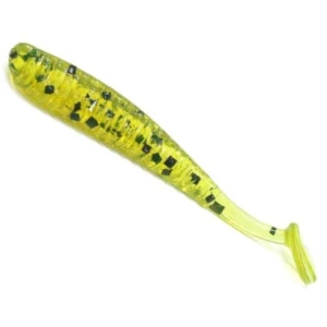 Shad Reins Aji Adder 3.8cm, culoare Motor Oil Pepper 15 buc/plic  Shad Reins Aji Adder 3.8cm, culoare Motor Oil Pepper 15 buc/plic