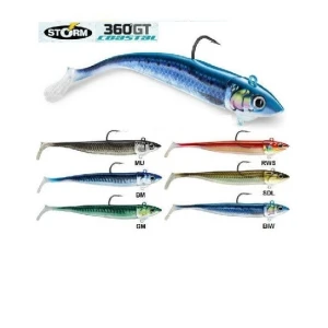 Vobler Storm 360gt Costal Biscay Minow Weighted Swimbait Hook (2 Naluci Armate) - Sdl