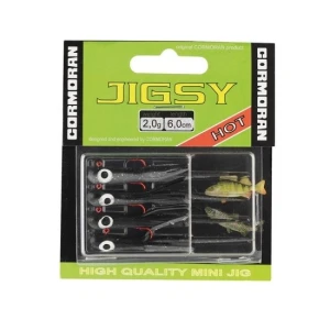 Creatura  Cormoran  Jigsy Baby Squid 6cm/2g/black/4buc/pl