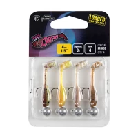 Fox Rage Micro Fry Mixed UV Colour Pack LOADED, 4cm, 4 buc