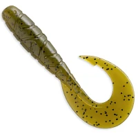 Grub FISHUP Mighty Grub 10cm, Green Pumpkin Seed, 7buc/pac