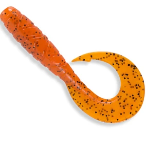 Grub FISHUP Mighty Grub 13.3cm, Orange Pumpkin, 4buc/pac